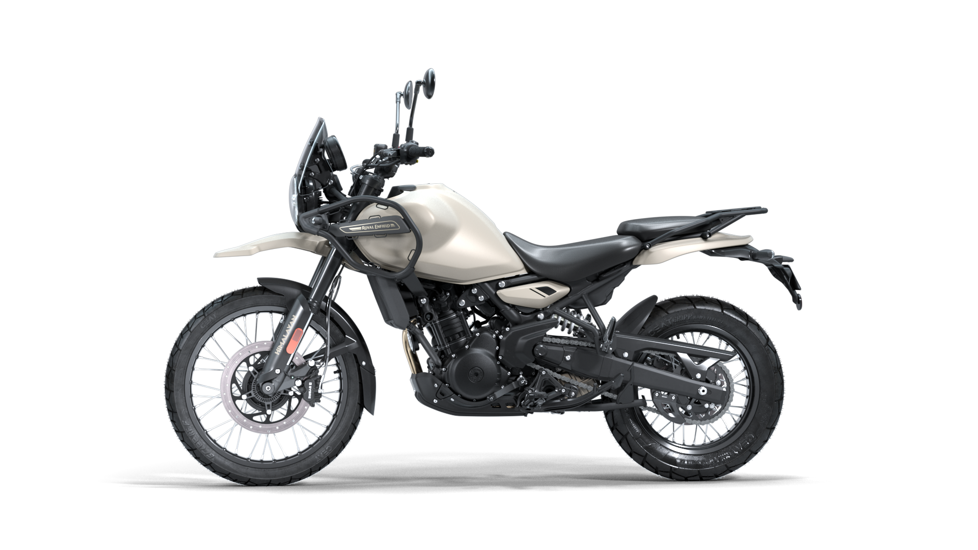 Copia de All-new Himalayan - Base Variant - Kaza Brown - Left Profile