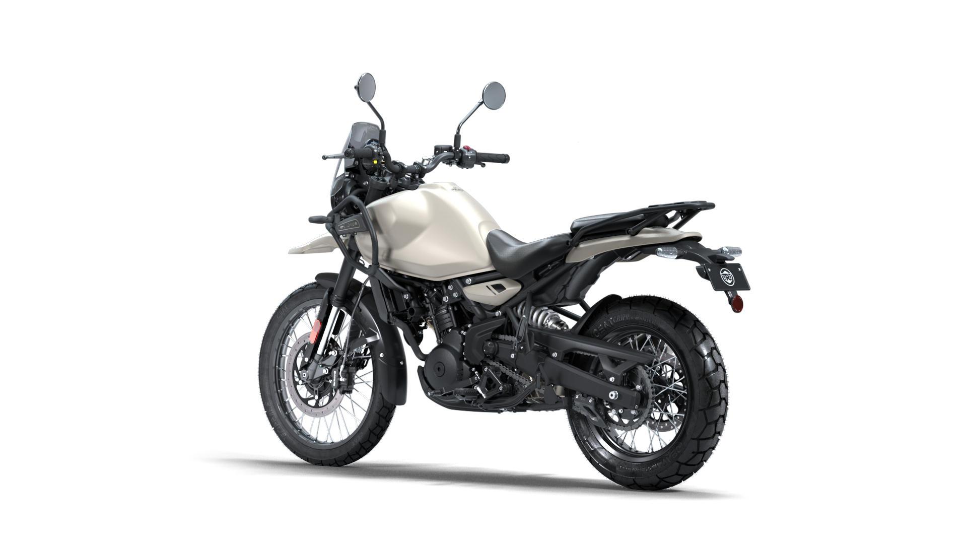 Copia de All-new Himalayan - Base Variant - Kaza Brown - Rear 3_4 Left View