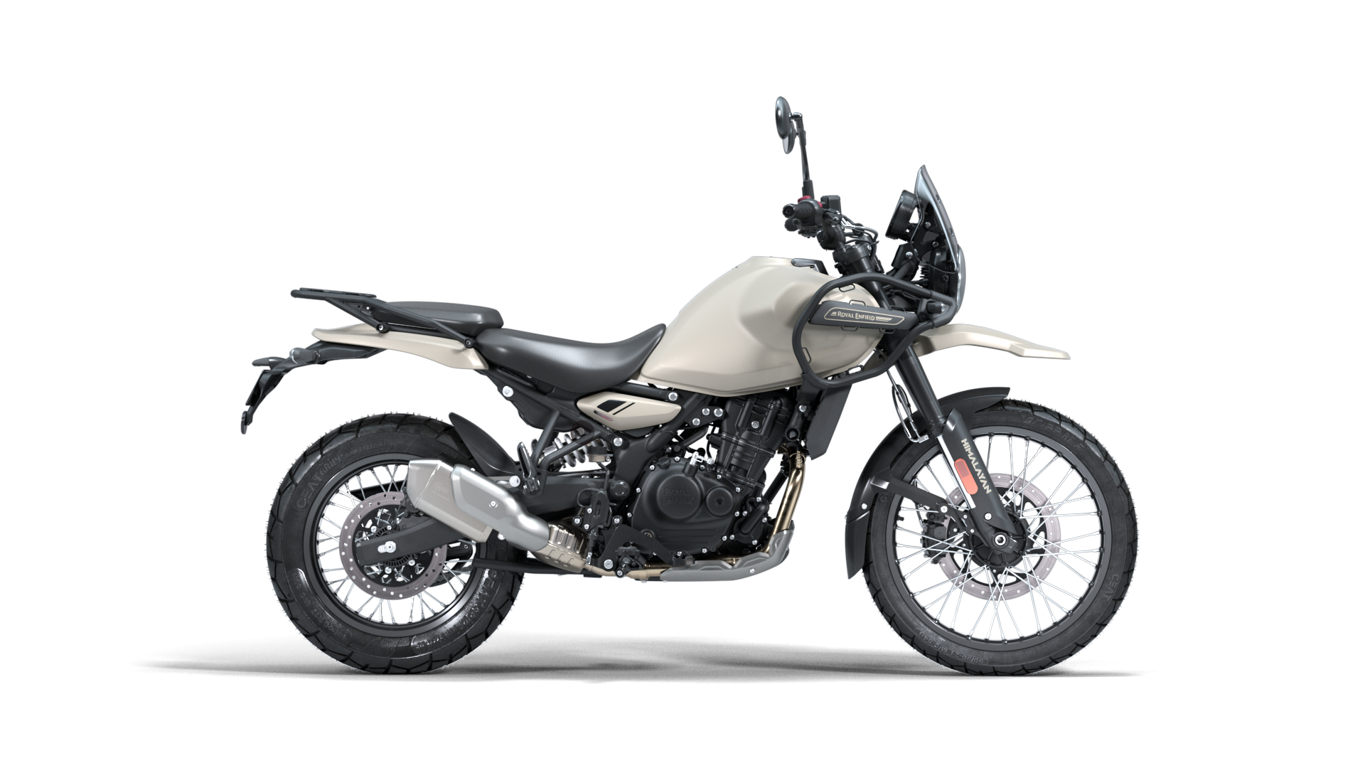 Copia de All-new Himalayan - Base Variant - Kaza Brown - Right Profile