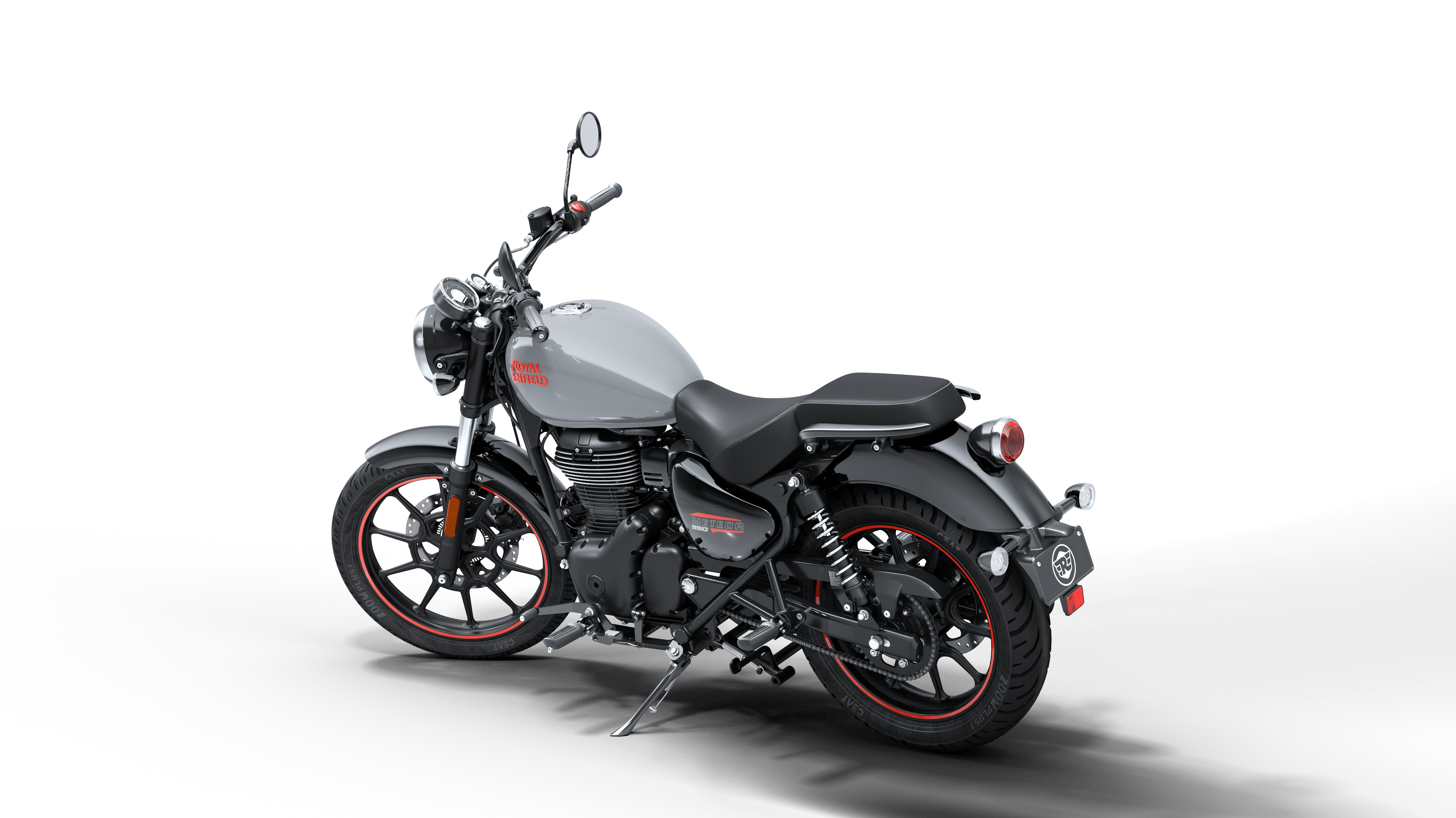 Copy of Meteor 350_Fireball Grey_LHS_R3Q