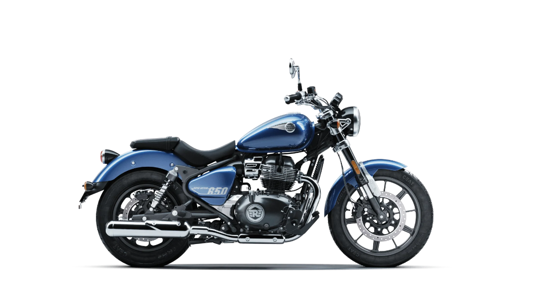Super Meteor 650 - Astral Blue - 1